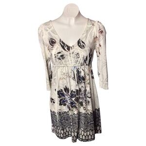 S-Twelve Abstract Patterned Dress
